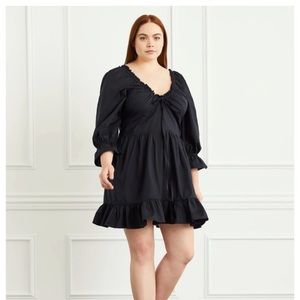 Hill House Black Long Sleeve Dress